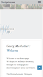 Mobile Screenshot of georg-mosbacher.de