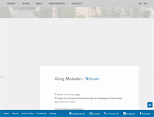 Tablet Screenshot of georg-mosbacher.de